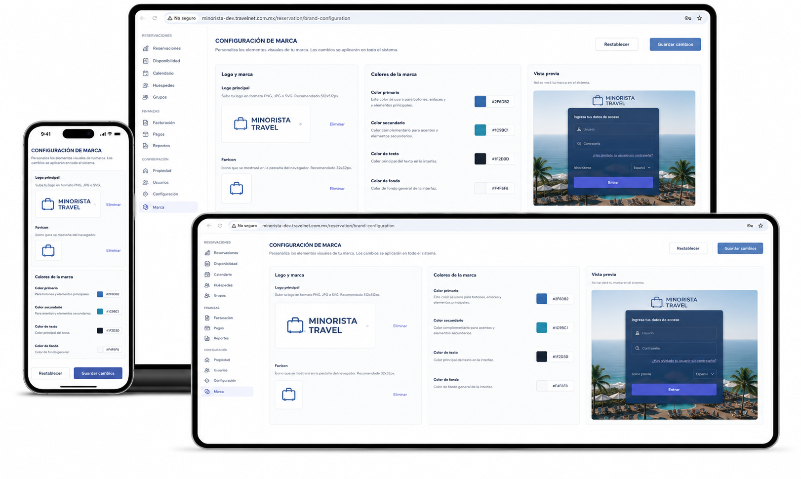Configuración de marca